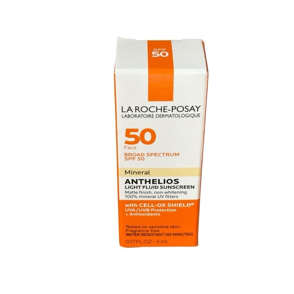La Roche-Posay Light Fluid Sunscreen SPF 50 .17 oz TRAVEL SIZE NEW IN BOX - Picture 2 of 6